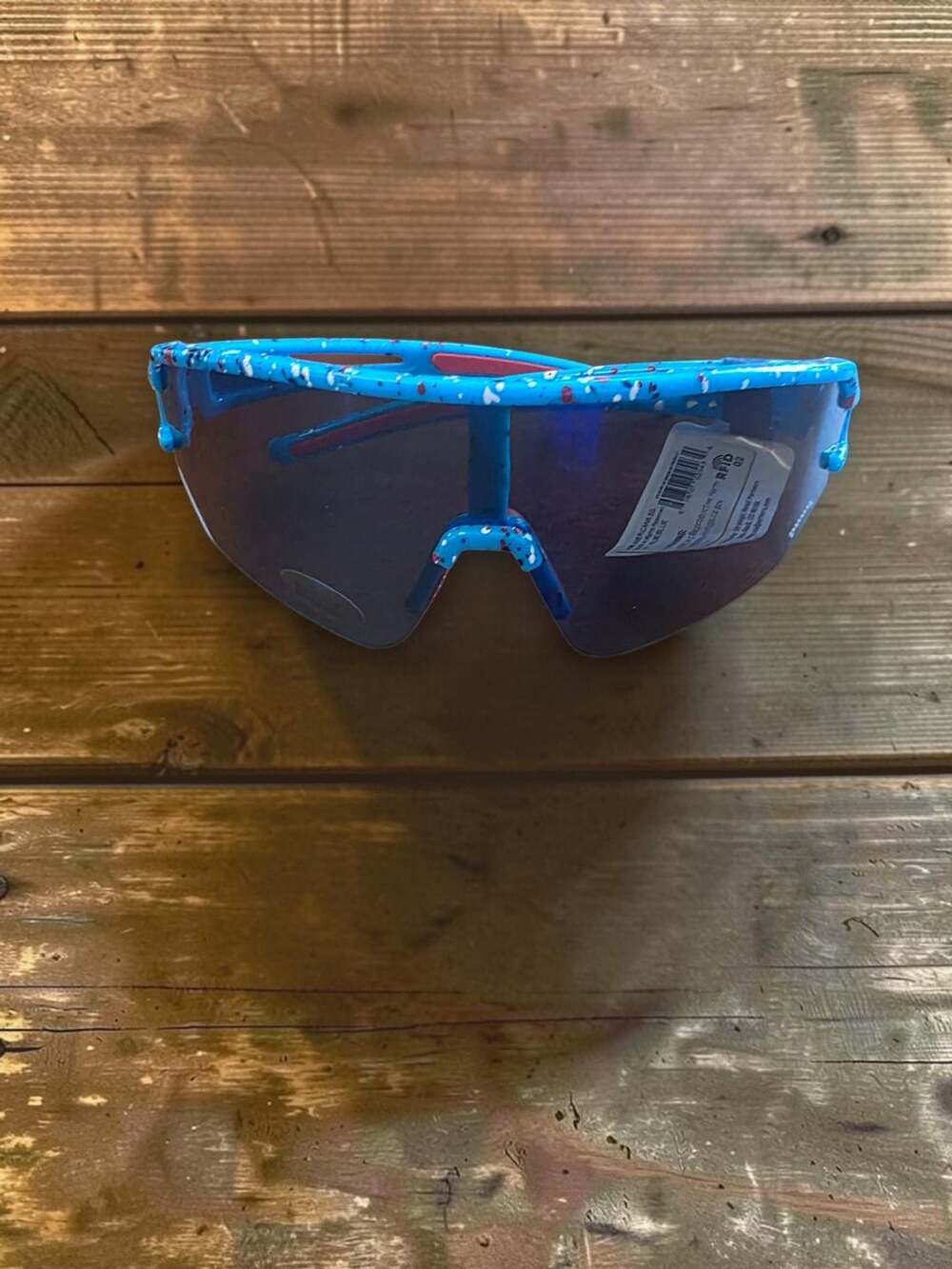 NEW Semi-Rimless Shield Sunglasses - Picture 2 of 6